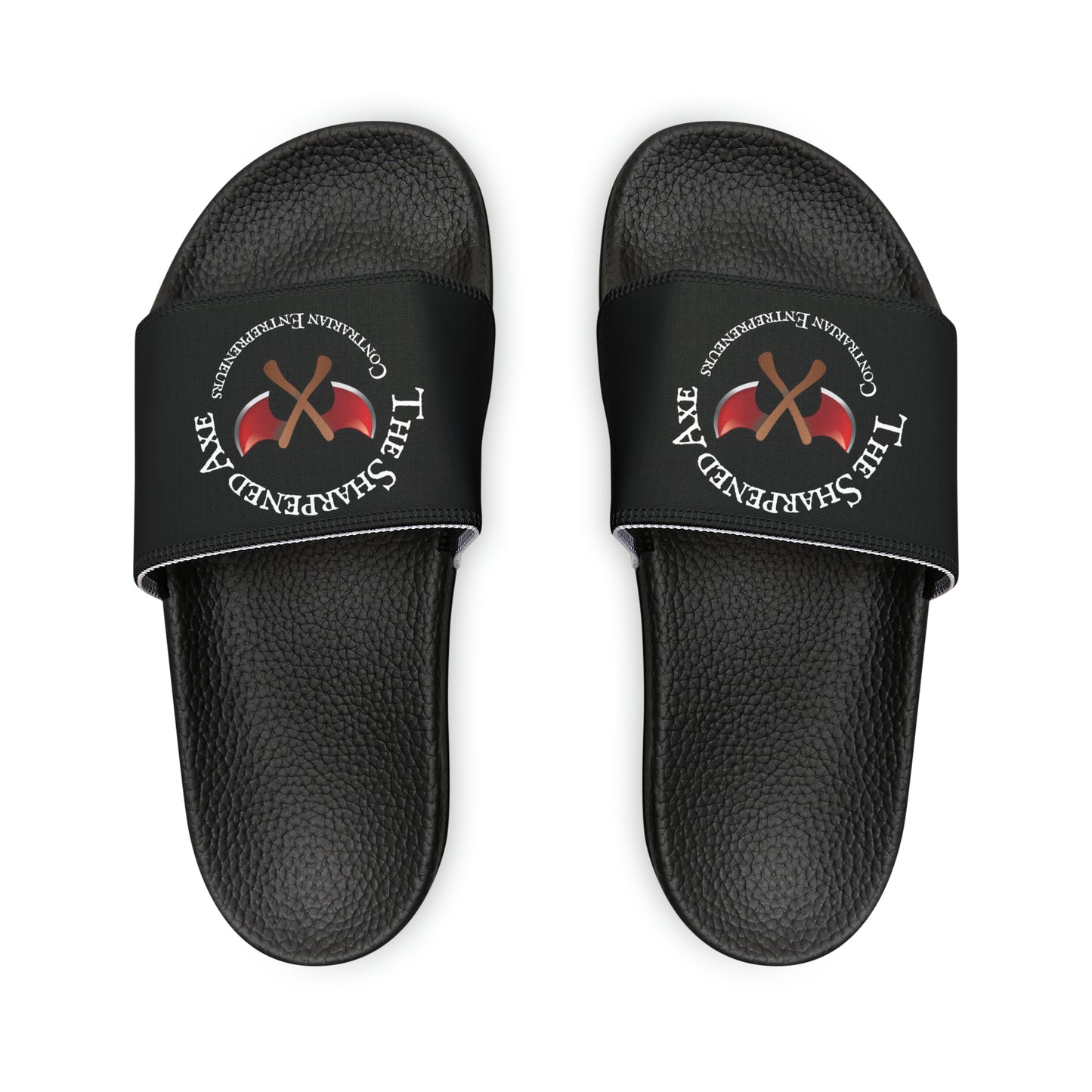 Sharpened Axe "Contrarian Entrepreneurs" Slide Sandals!