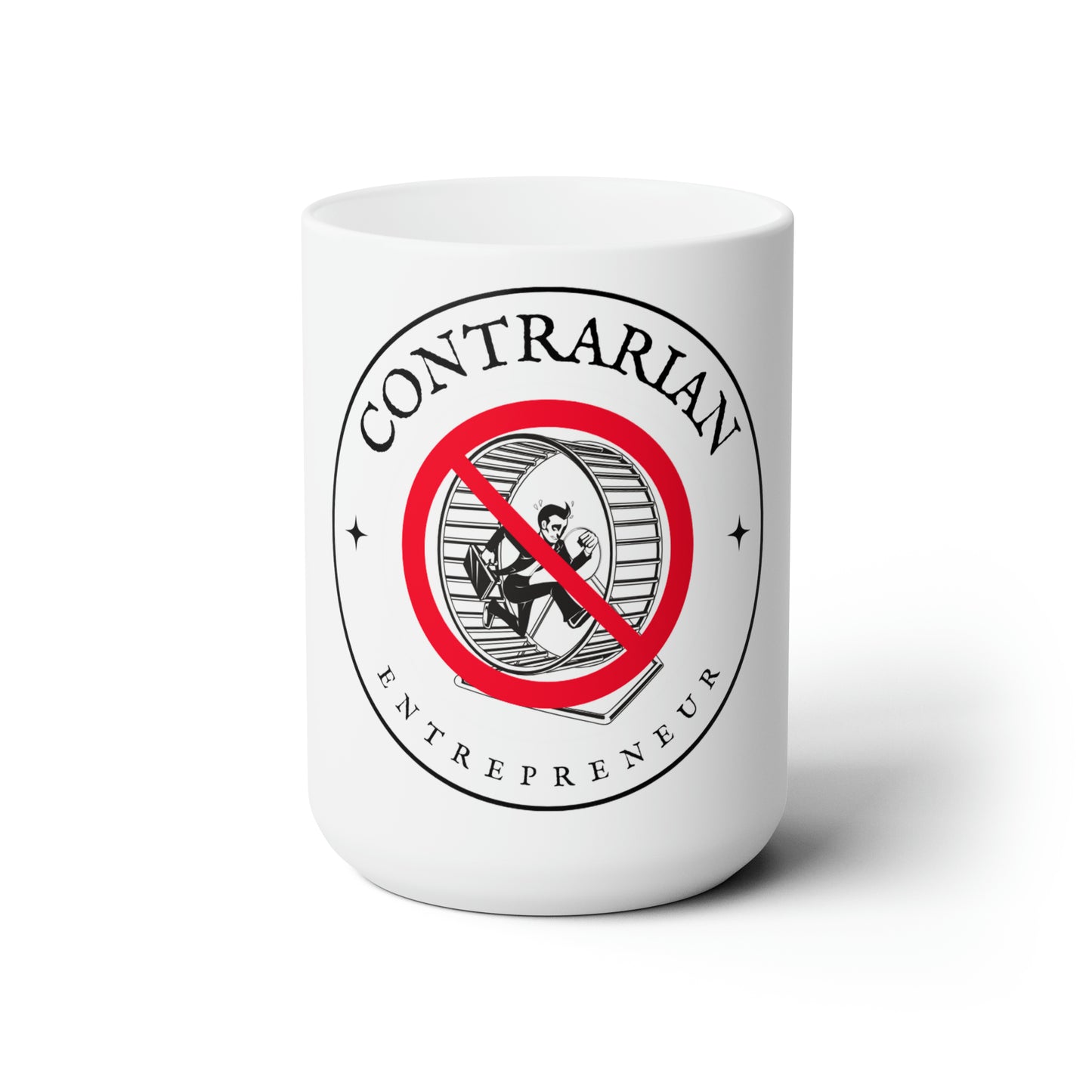 The Sharpened Axe "Contrarian Entrepreneur" Ceramic Mug (XL 15oz!)