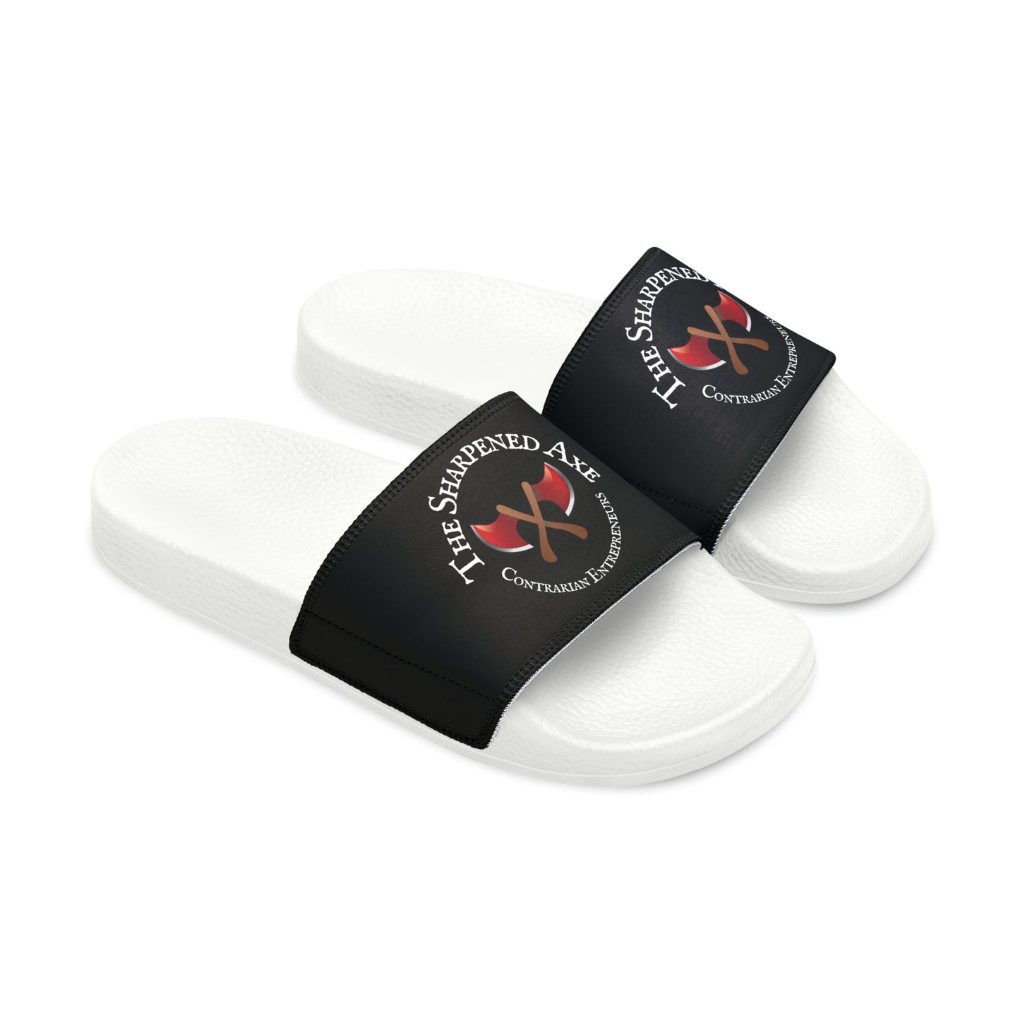 Sharpened Axe "Contrarian Entrepreneurs" Slide Sandals!