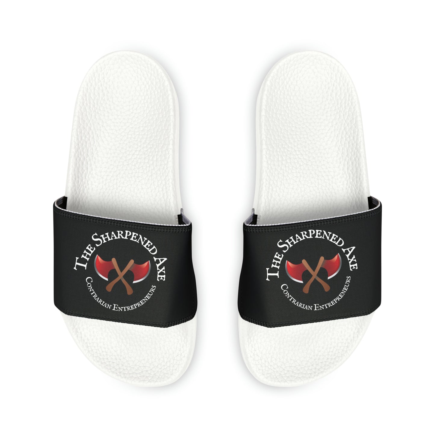 Sharpened Axe "Contrarian Entrepreneurs" Slide Sandals!