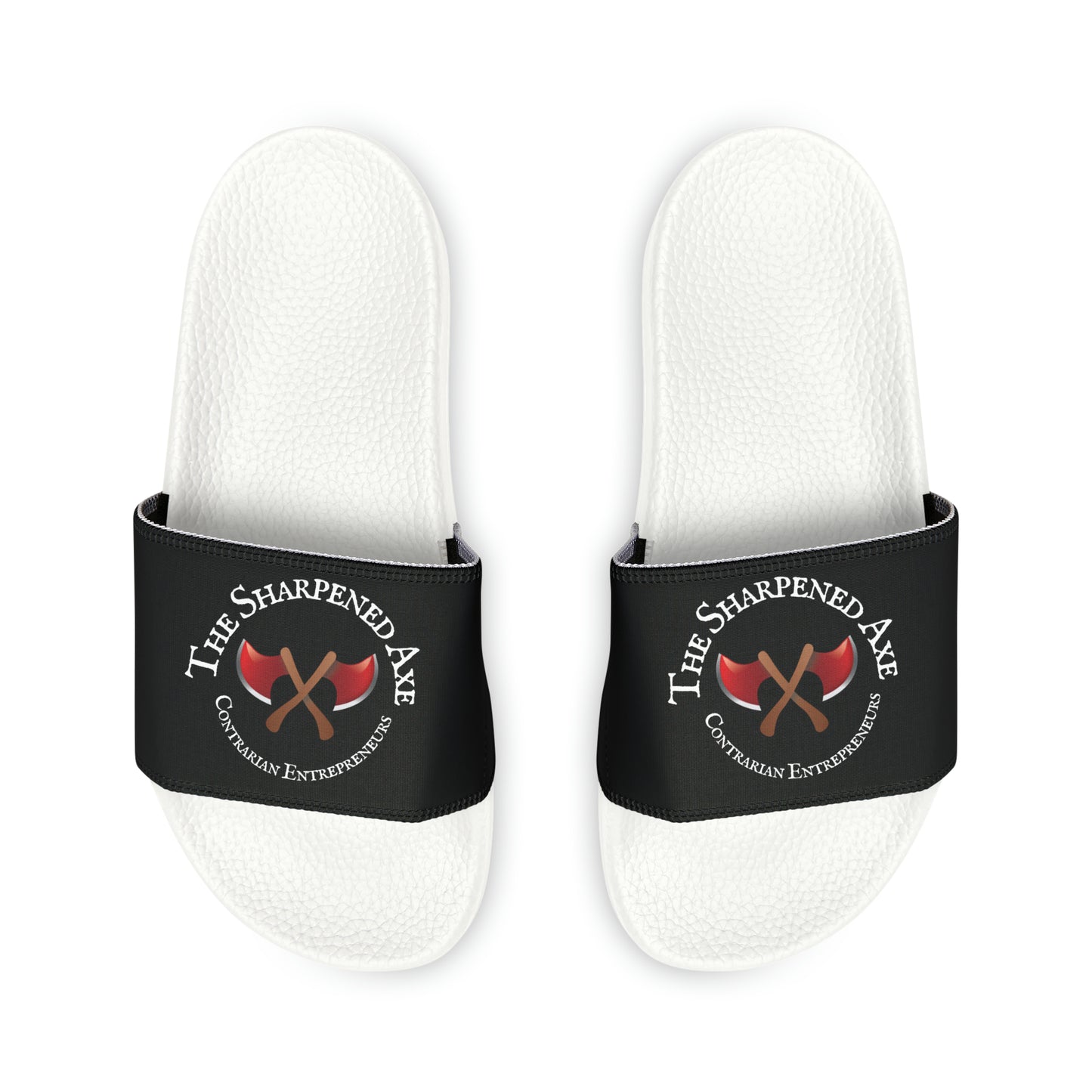 Sharpened Axe "Contrarian Entrepreneurs"  Slide Sandals!