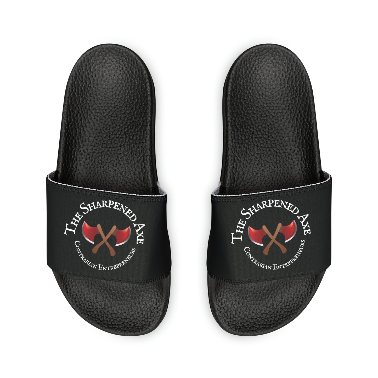Sharpened Axe "Contrarian Entrepreneurs" Slide Sandals!