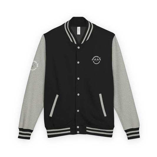 This Sharpened Axe entrepreneurial heavyweight letterman jacket is designed for those who WIN...