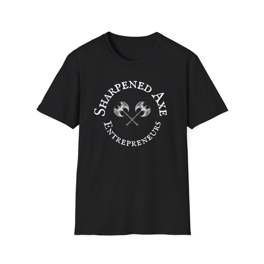 Sharpened Axe Living (Softstyle) Black T-Shirt