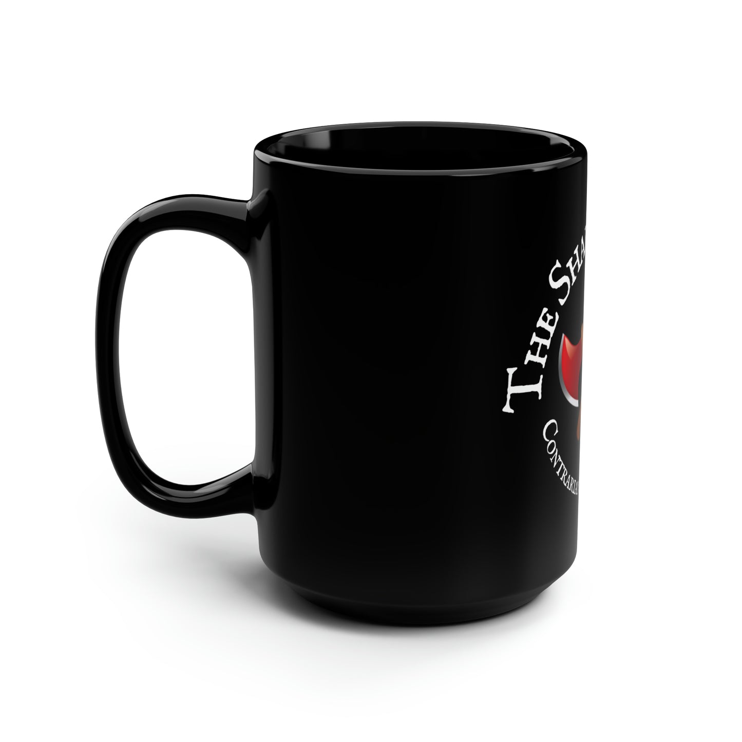 The Sharpened Axe "Contrarian Entrepreneurs" Black Mug, (XL 15oz!)