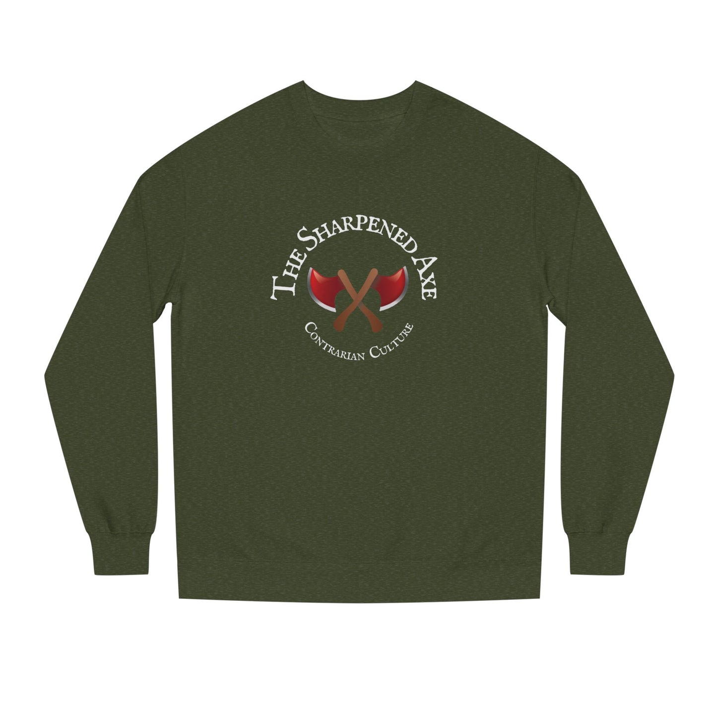 Copy of Cozy Unisex Crew Neck Sweatshirt with Axe Design, Perfect for Gifting, Casual Wear, and Celebrations