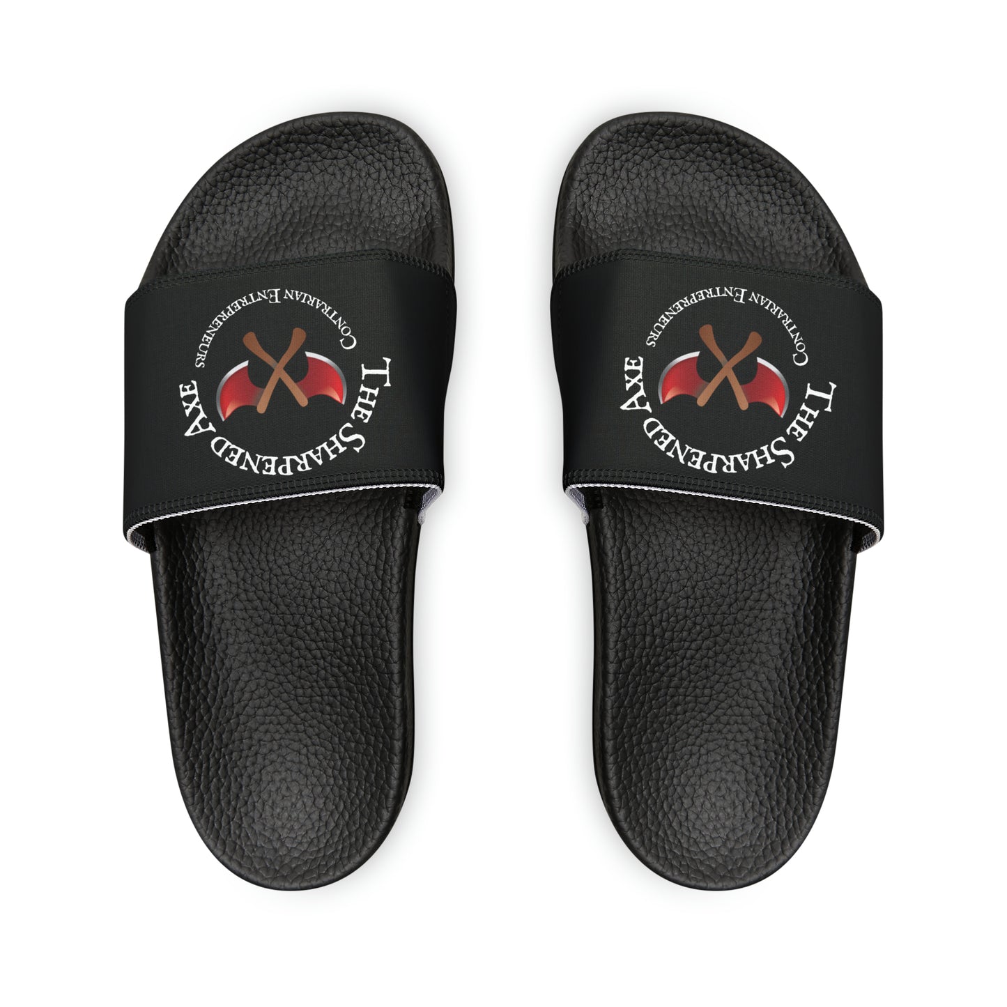 Sharpened Axe "Contrarian Entrepreneurs"  Slide Sandals!