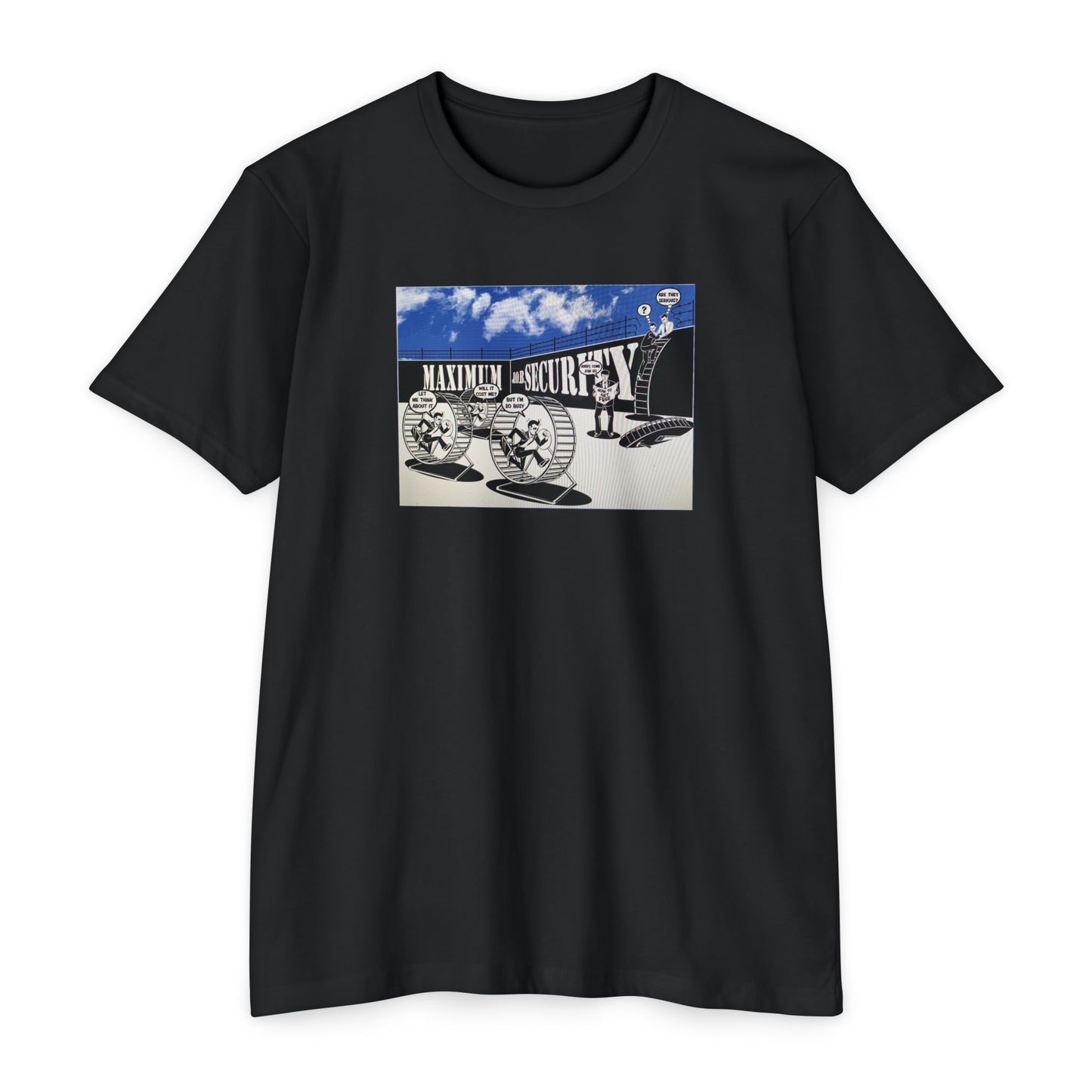 The Sharpened Axe Entrepreneurs "Maximum Security" T-shirt