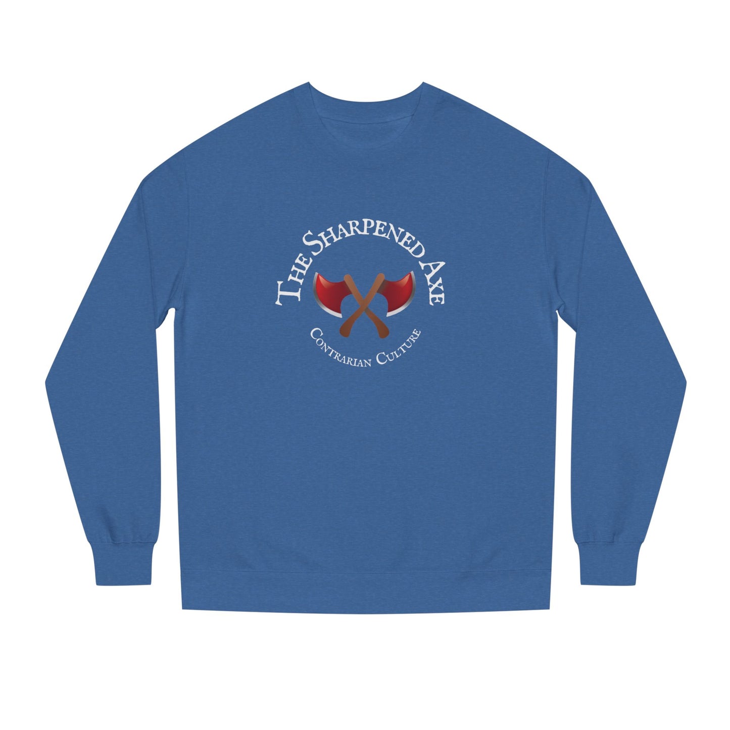 Copy of Cozy Unisex Crew Neck Sweatshirt with Axe Design, Perfect for Gifting, Casual Wear, and Celebrations
