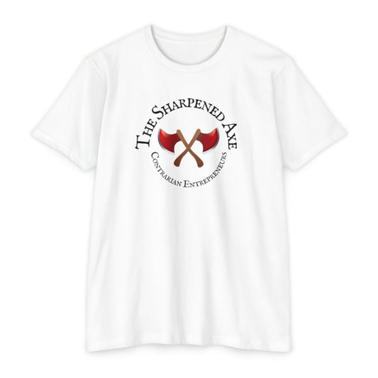 Sharpened Axe Entrepreneurs (white) OG Different Kinda Study (ANTI-SOFT PERSON) T-shirt