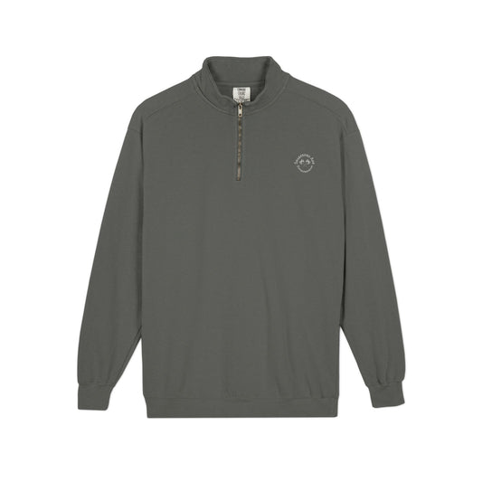 The Sharpened Axe Entrepreneurs Quarter‑Zip Sweatshirt tiny logo. (For Sharpened Axe Entrepreneurs ONLY!)