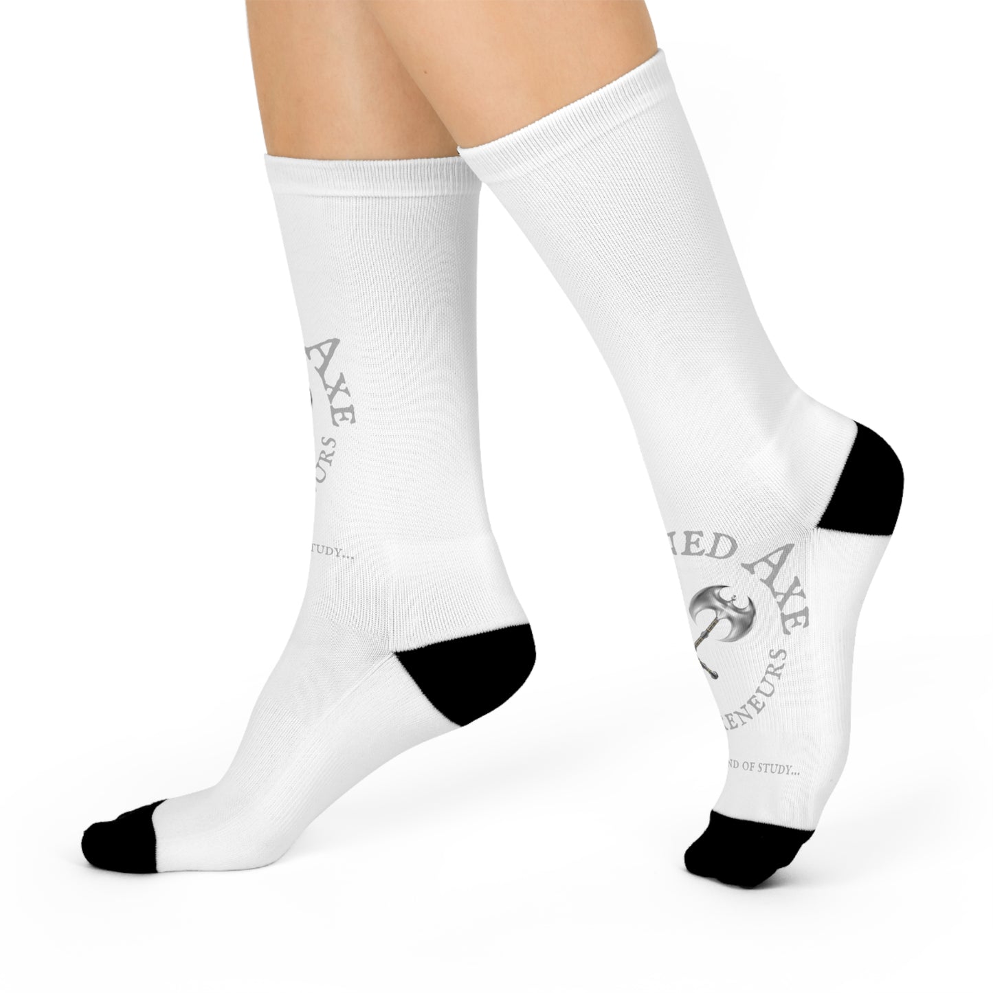 Sharpened Axe Entrepreneurs Success Socks! Perfect for feeling powerful, raising your frequency and earning commissions effortlessly...