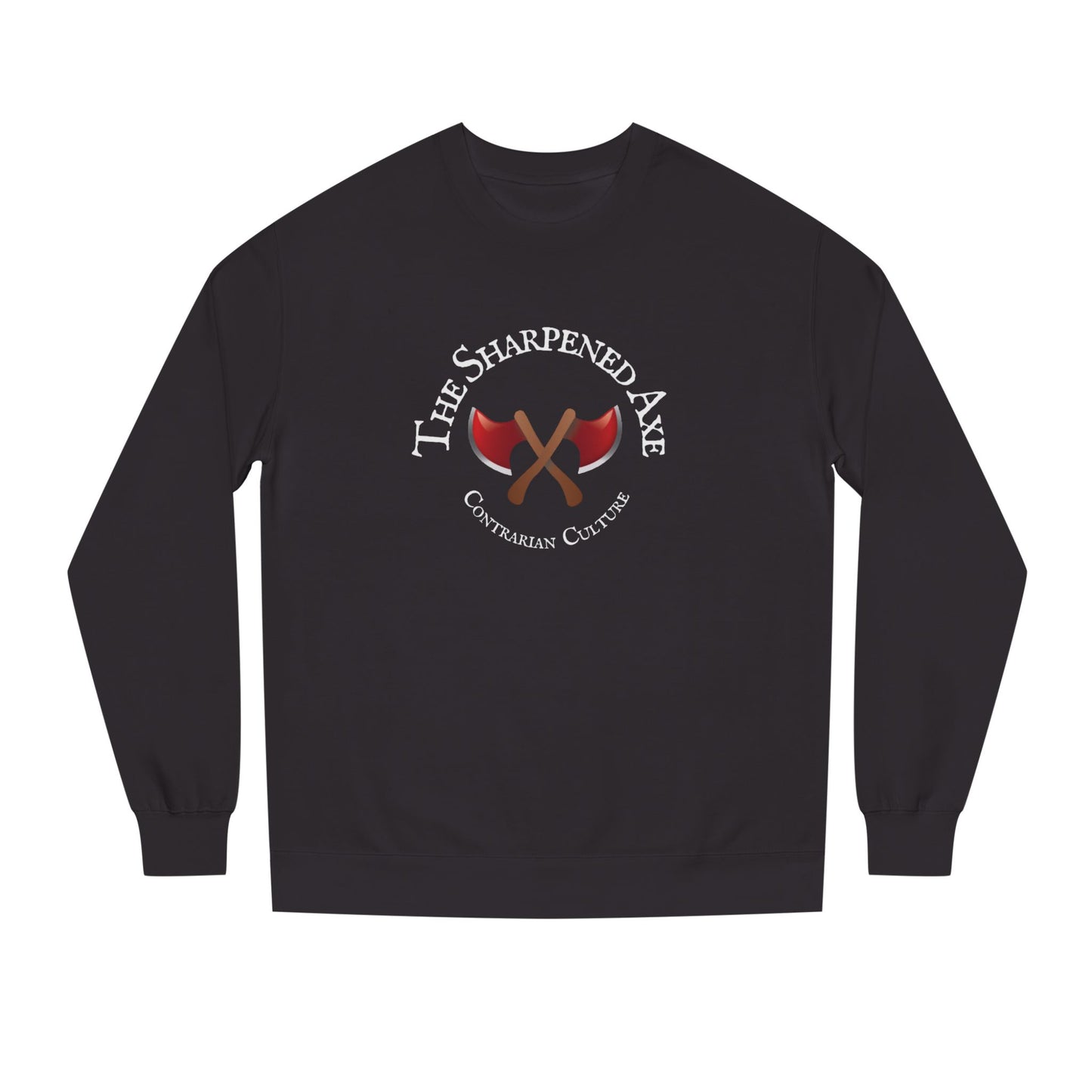 Copy of Cozy Unisex Crew Neck Sweatshirt with Axe Design, Perfect for Gifting, Casual Wear, and Celebrations