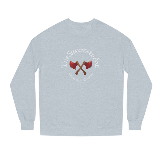 Copy of Cozy Unisex Crew Neck Sweatshirt with Axe Design, Perfect for Gifting, Casual Wear, and Celebrations