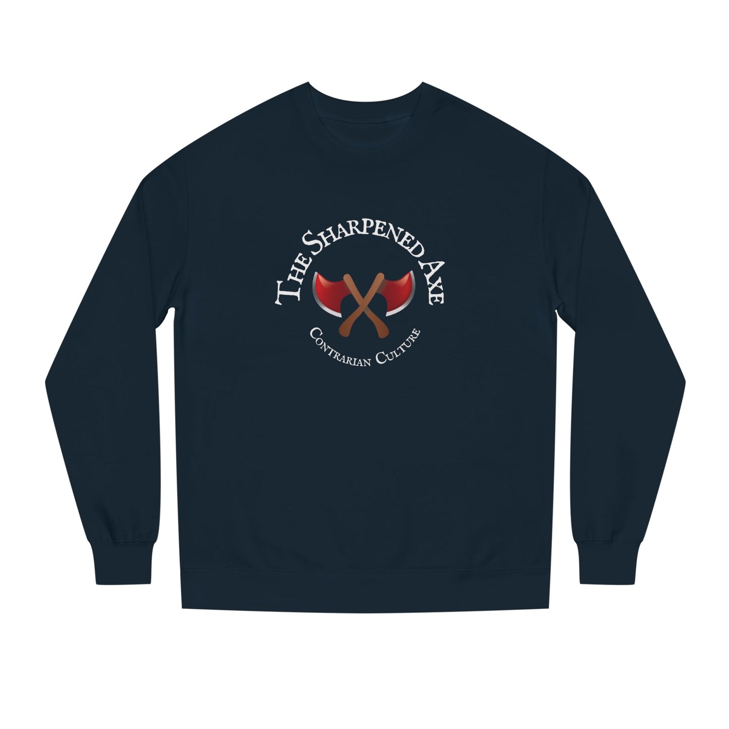 Copy of Cozy Unisex Crew Neck Sweatshirt with Axe Design, Perfect for Gifting, Casual Wear, and Celebrations
