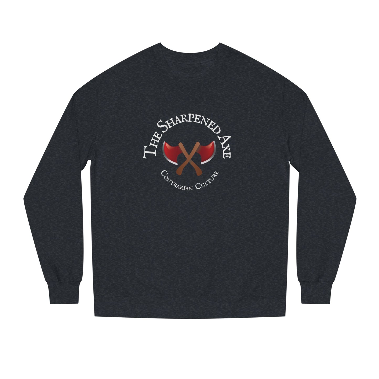 Copy of Cozy Unisex Crew Neck Sweatshirt with Axe Design, Perfect for Gifting, Casual Wear, and Celebrations