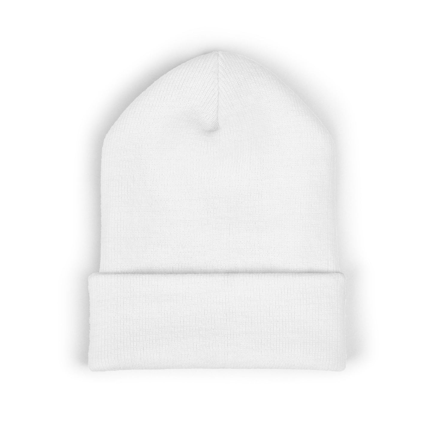 (WHITE) Nollidge & Whizdom Emotional Intelligence Embroidered Beanie