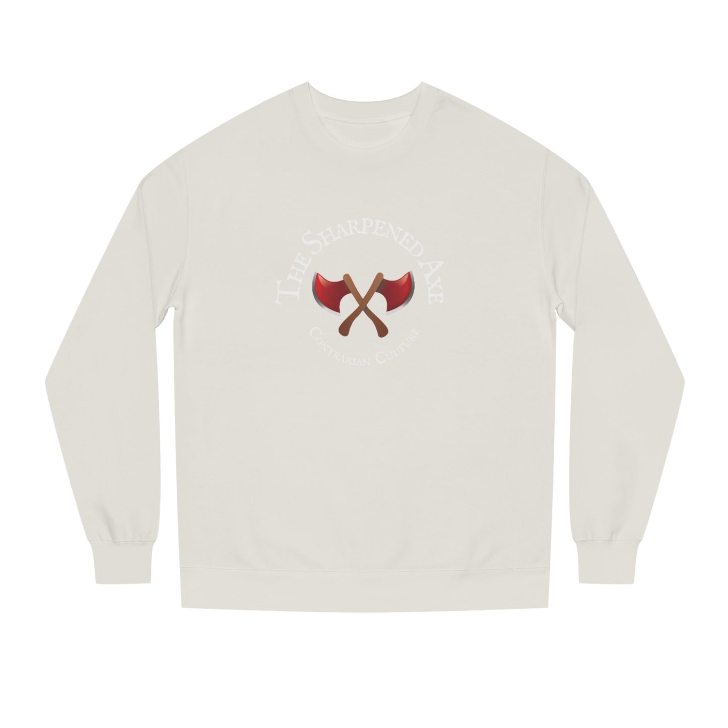 Copy of Cozy Unisex Crew Neck Sweatshirt with Axe Design, Perfect for Gifting, Casual Wear, and Celebrations