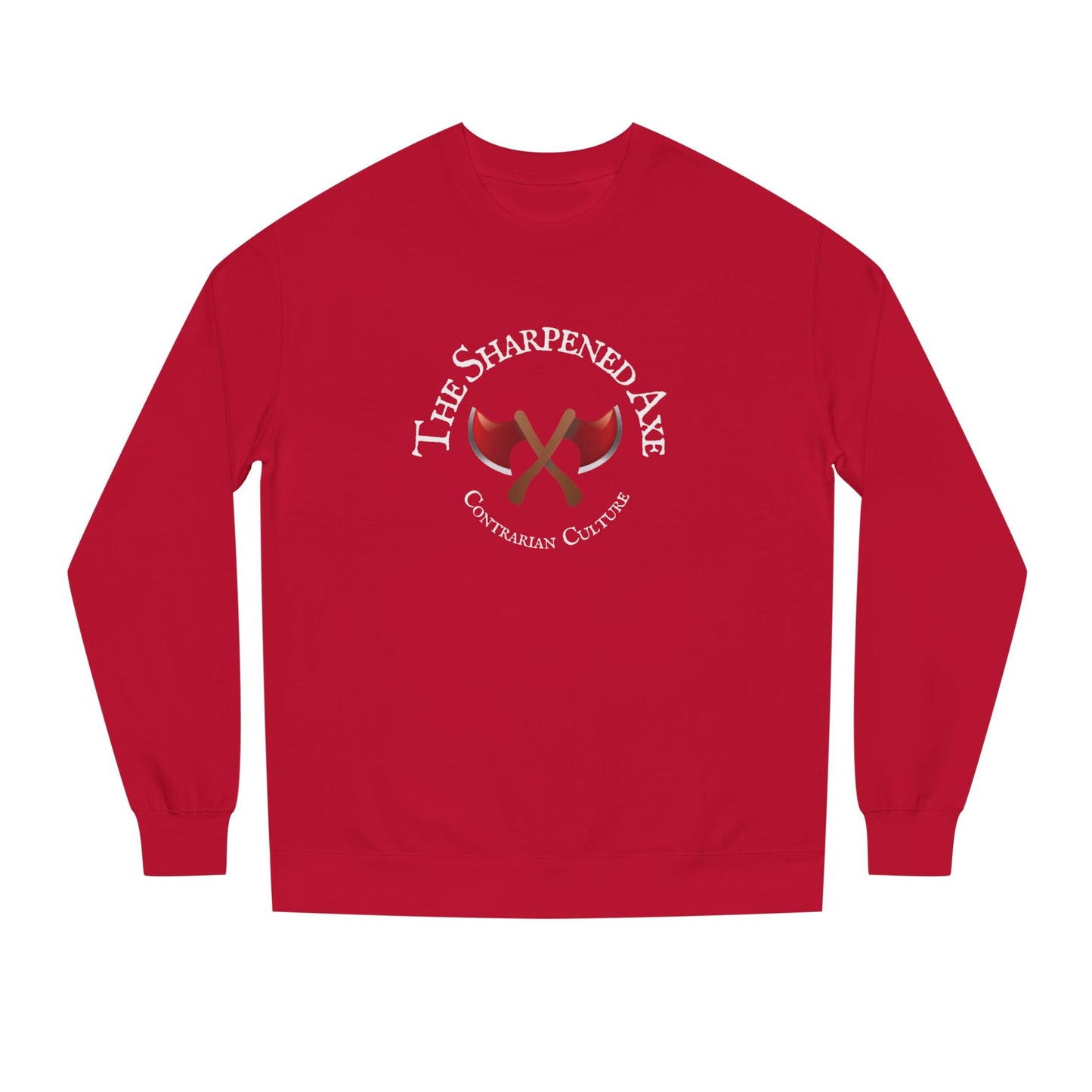 Copy of Cozy Unisex Crew Neck Sweatshirt with Axe Design, Perfect for Gifting, Casual Wear, and Celebrations