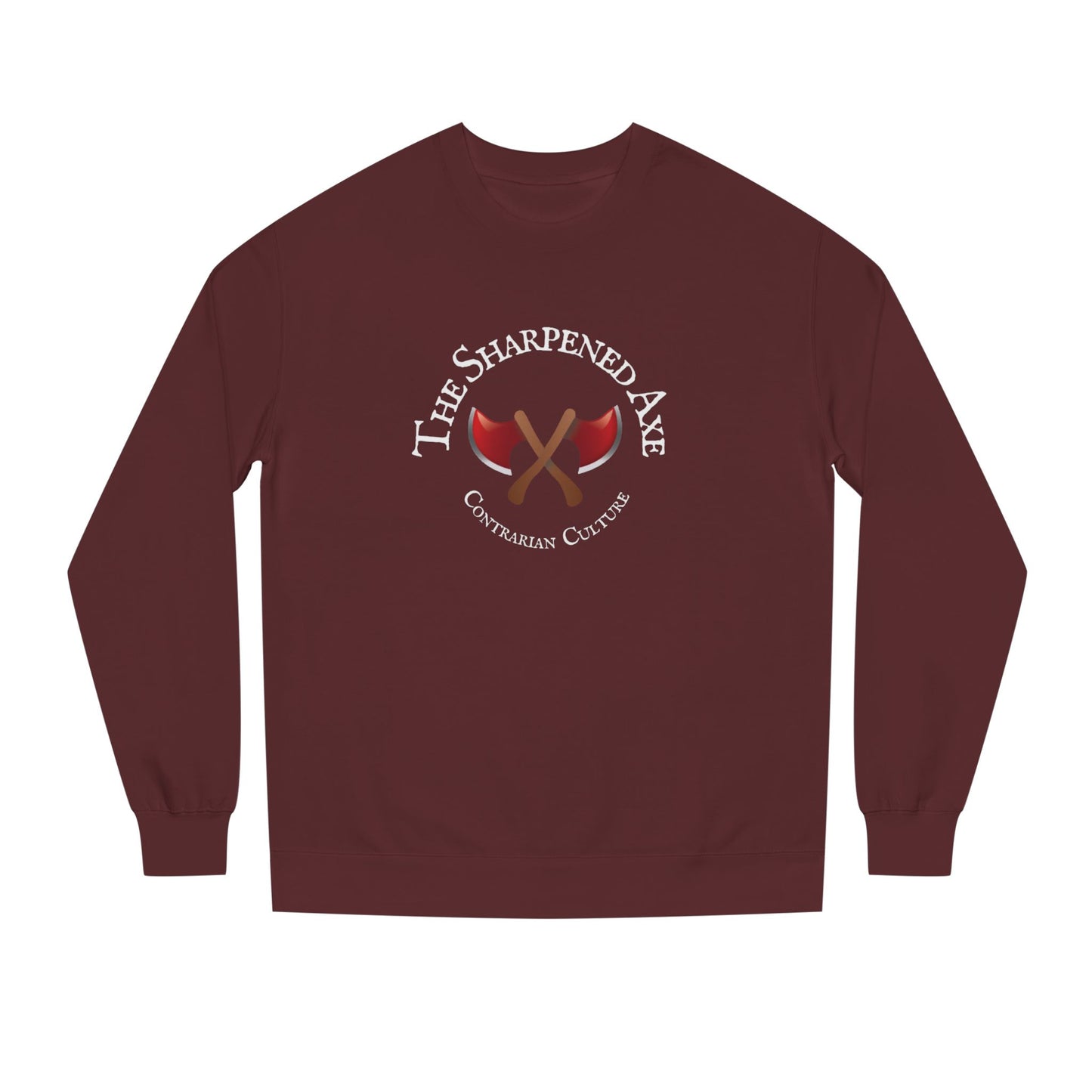 Copy of Cozy Unisex Crew Neck Sweatshirt with Axe Design, Perfect for Gifting, Casual Wear, and Celebrations