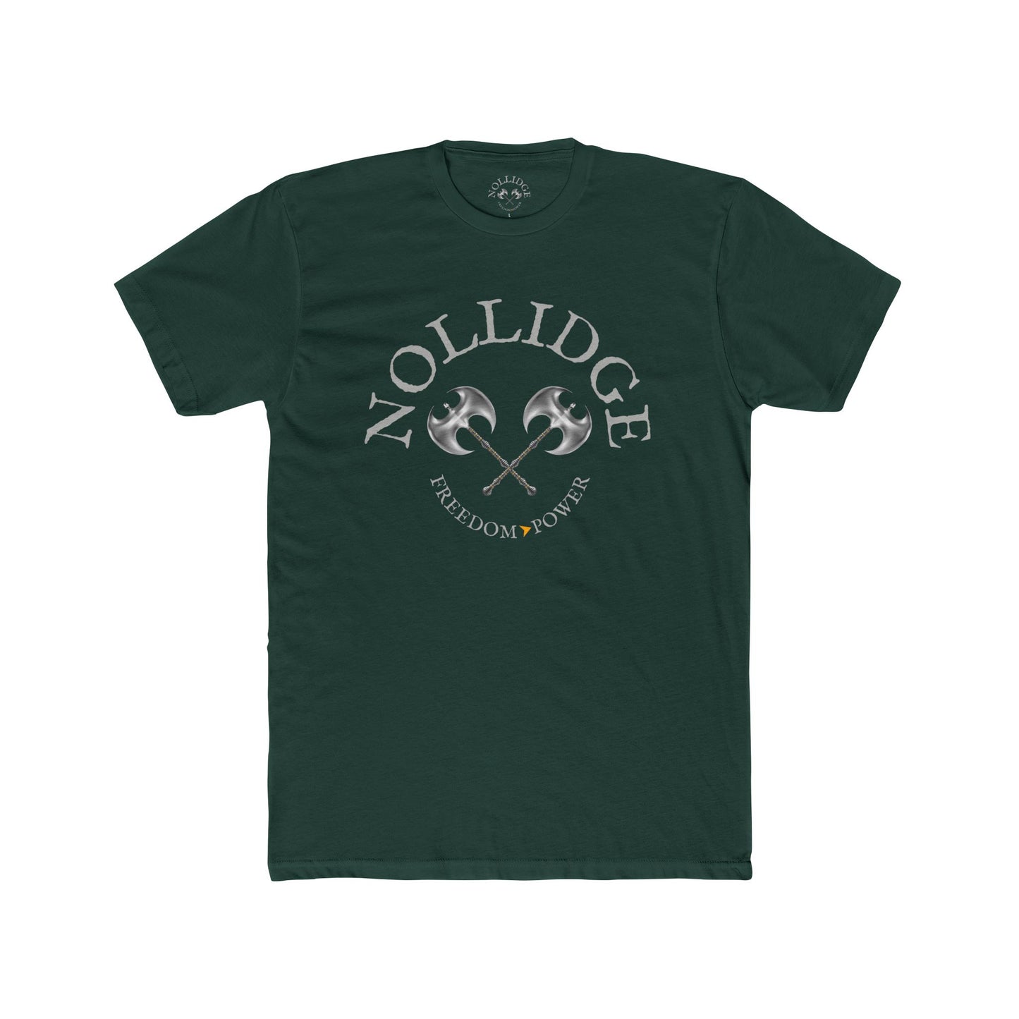 "FREEDOM --> POWER" Nollidge OG LOGO (grey letter) T‑Shirt
